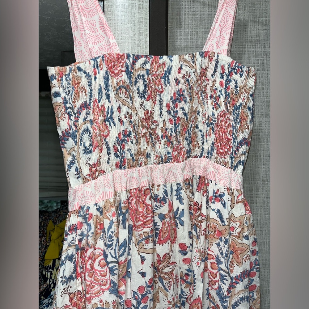 Designer Patchwork Boho Cotton Multicolor Floral … - image 3